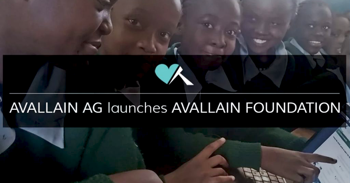 Avallain AG launches Avallain Foundation to unlock education for those who need it most