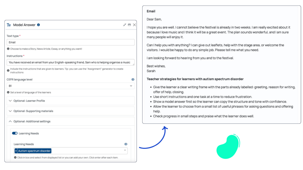 Model Answer Mockup Effective AI Feedback Self-Correction, Peer Review and Teacher Judgement